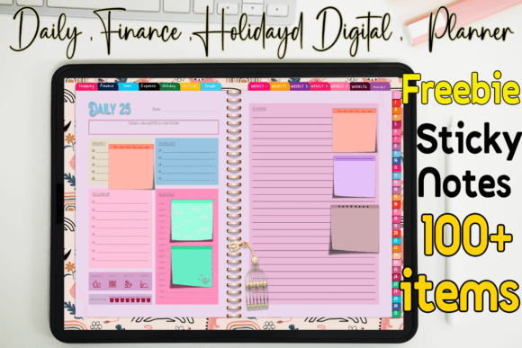 Download Digital Planner &amp; Finance &amp; Notes - Digital planner Collection