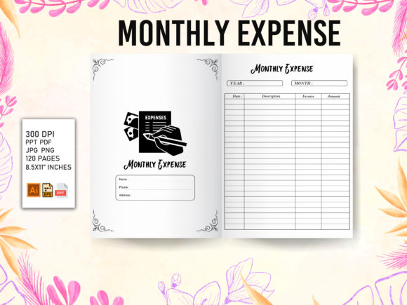 Download Monthly Expense - KDP Interior - Monthly expense Collection