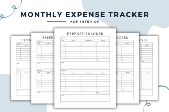 Download MONTHLY EXPENSE TRACKER Interior - Monthly expense Collection