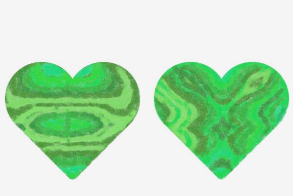 Download Moss Green Valentine Cutouts Watercolor - Premium Resources