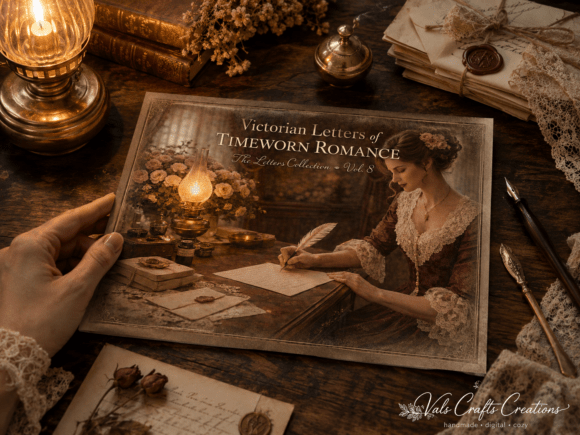 Download Victorian Letters – Romantic Vintage  - Vintage Collection