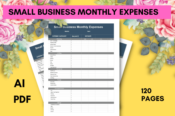 Download Small Business Monthly Expense Reports - Monthly expense Collection