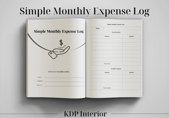 Download Simple Monthly Expense Log - Monthly expense Collection