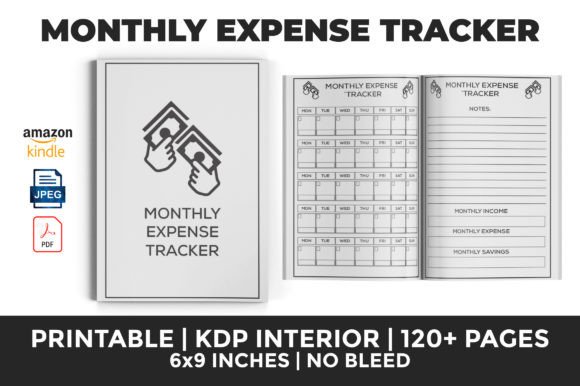 Download MONTHLY EXPENSE TRACKER KDP INTERIOR - Monthly expense Collection